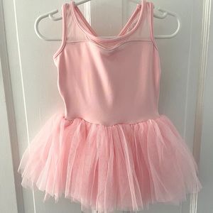 NWT Bloch Girls tutu leotard in pink